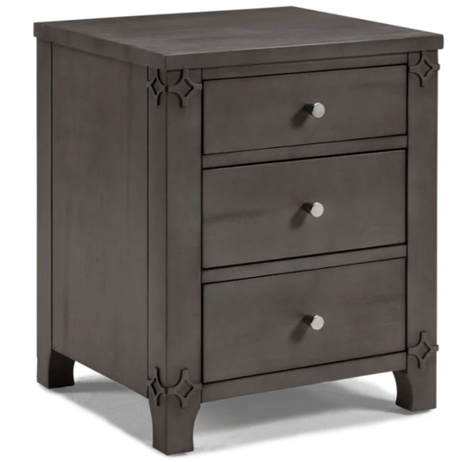 Brussels Chest of Drawers Charcoal - Angled view
